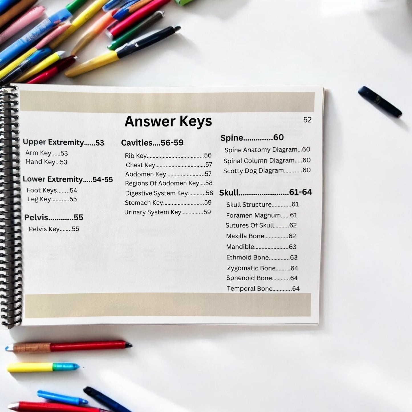 Anatomy Workbook