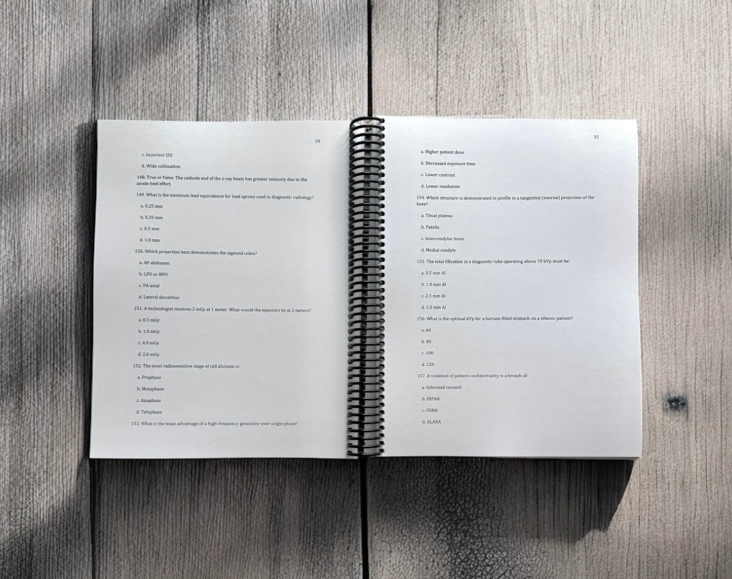 ARRT Practice Book