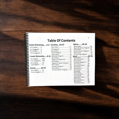 Anatomy Workbook